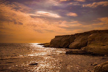 seacliff under golden hour thumbnail