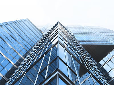 worm eye view of high-rise building thumbnail