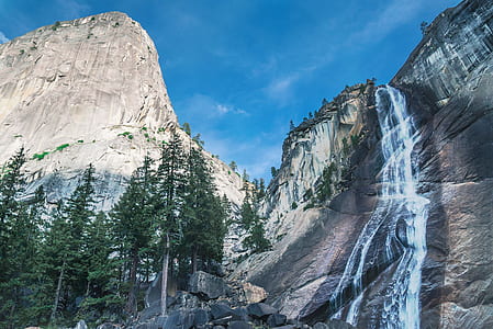 waterfalls on the rocky mountain photography thumbnail
