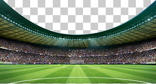 Football pitch Stadium Arena, Soccer Field Arena Lawn, soccer field PNG clipart