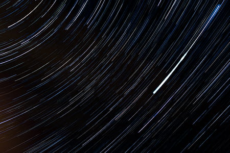 sky, night, stars, trail thumbnail