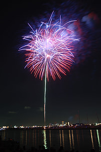 fireworks display during nighttime thumbnail