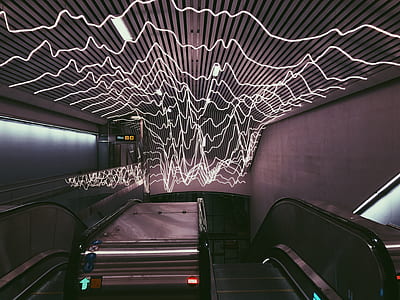 black and gray escalator thumbnail