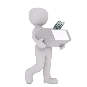 figurine carrying printer 3D model thumbnail