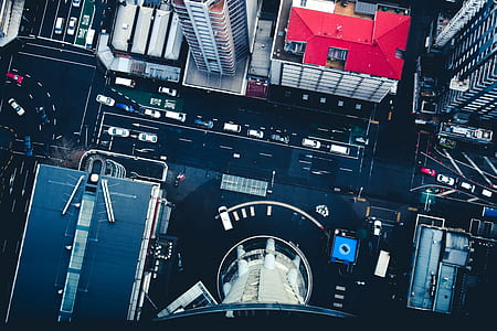 top view photography of buildings thumbnail