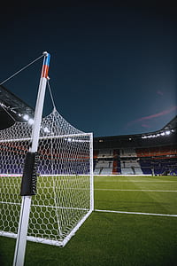 white goal net thumbnail