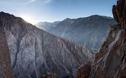 mountain range during golden hour thumbnail