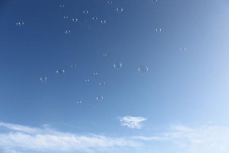white and blue cloudy sky during daytime thumbnail