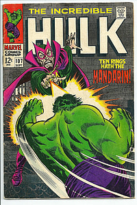The Incredible Hulk comic book thumbnail