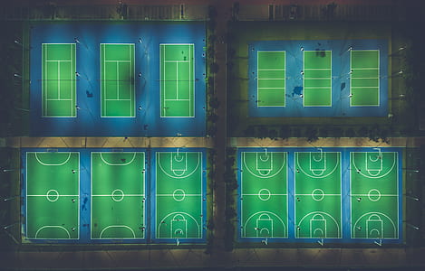 assorted sport field illustration thumbnail