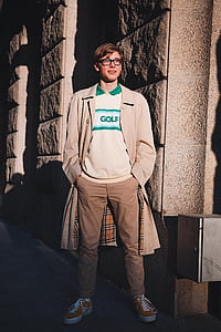 man putting hands in his pocket thumbnail