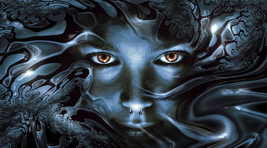 human face illustration thumbnail