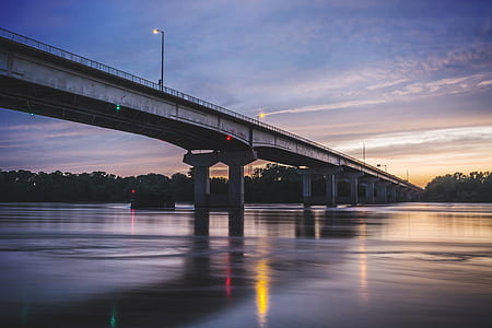 suspension bridge above water body thumbnail