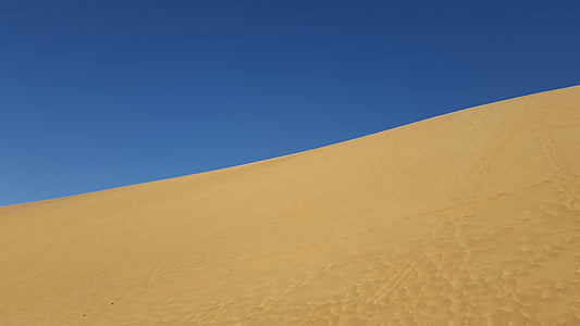 landscape photography of desert hill thumbnail