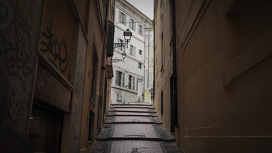 alleyway during daytime thumbnail