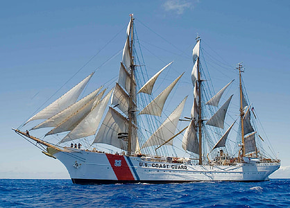 sail ship on sea thumbnail