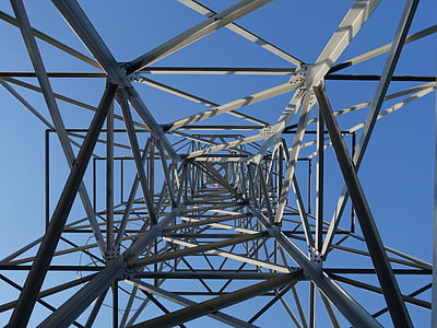 low angle photography of transmission tower thumbnail