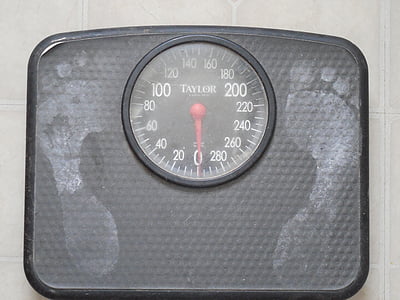 black Taylor weight scale thumbnail