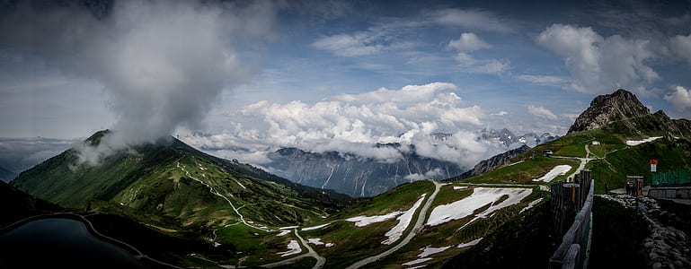 Panoramic View of Mountain Range thumbnail