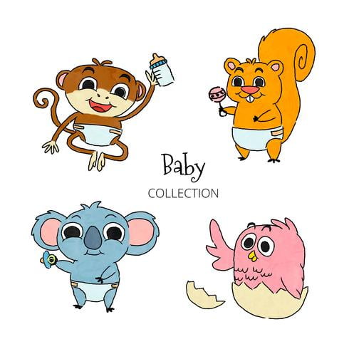 Baby Animals Svg