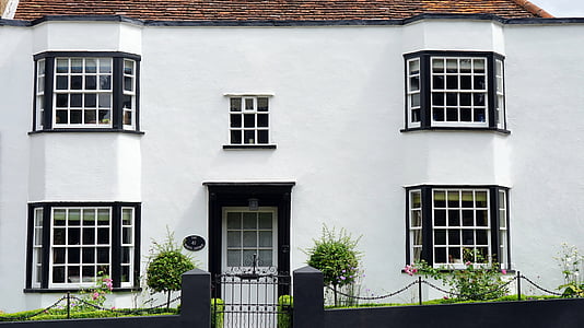 white concrete 2-storey house thumbnail