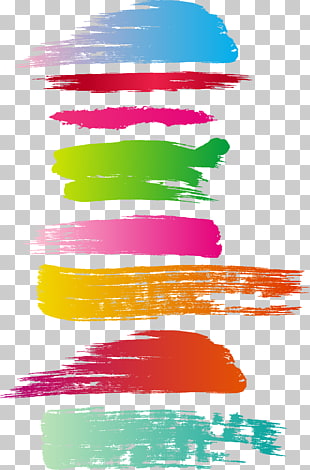Paintbrush Watercolor painting, Ink Brush, abstract illustration PNG clipart
