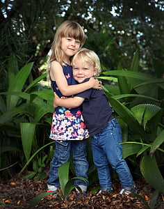 boy and girl hugging each other thumbnail