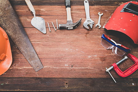 Flat Lay Photography of Hand Tools thumbnail