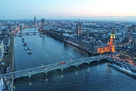aerial photography of bridge thumbnail