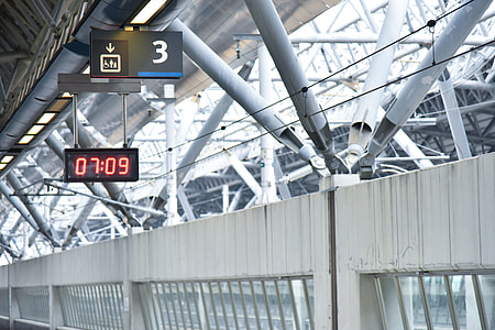 red and black digital clock thumbnail