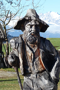 Wood Carving Figurine, Val Gardena thumbnail