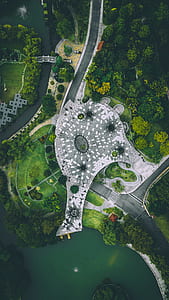 high-angle photography map thumbnail