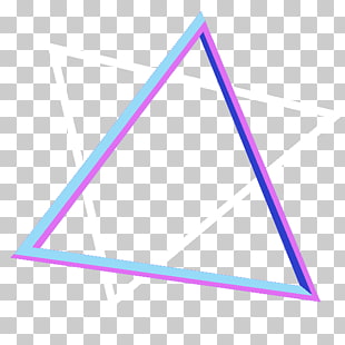 Triangle, Text geometric triangle background graphics, pink and white 6-pointed star illustration PNG clipart