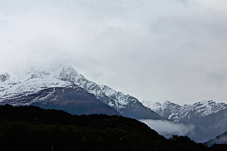 panoramic photography of snow mountain thumbnail