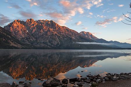 landscape photography of mountains during daytime thumbnail