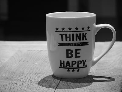 grayscale photography of mug thumbnail