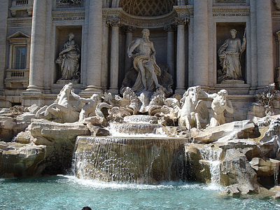 Trevi Fountain, Rome at daytime thumbnail