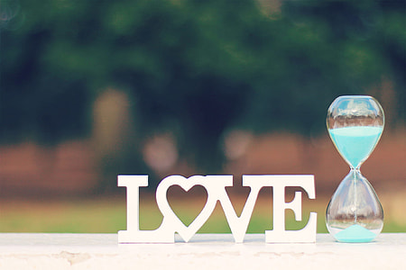 white wooden Love decor thumbnail