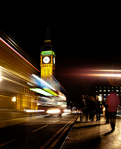 timelapse photo of Big Ben during night time thumbnail