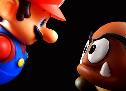 selective focus photography of Super Mario toys thumbnail