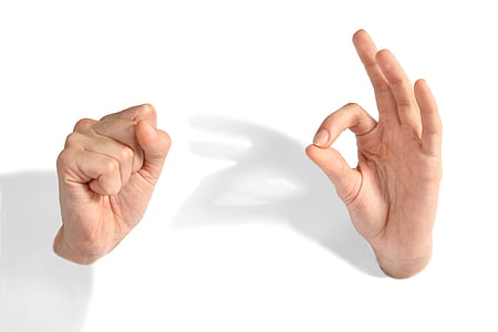 person doing hand gestures thumbnail