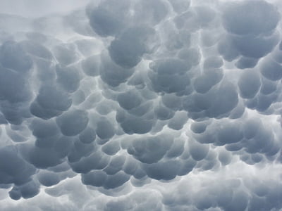 low angle photo of white clouds thumbnail