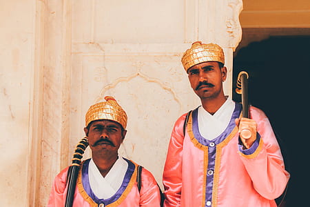 two man wearing pink and purple top thumbnail
