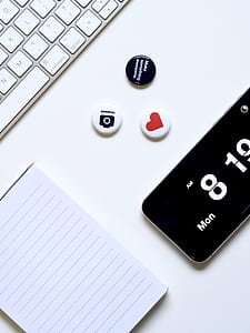 white notepad on white surface thumbnail