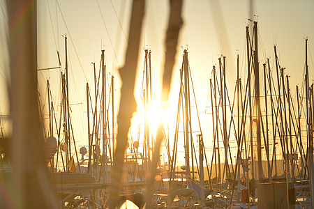 white sailboats at daytime thumbnail