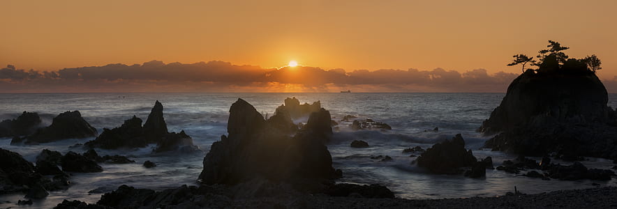 beach during sunrise thumbnail