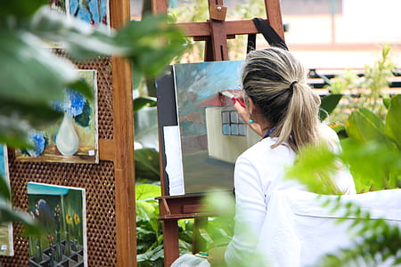 nature, person, woman, art thumbnail