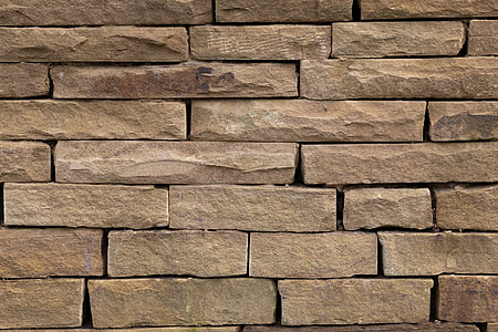 closeup photo of gray concrete brick wall thumbnail