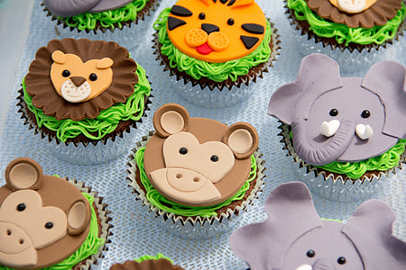 Assorted Animal cupcakes collection thumbnail