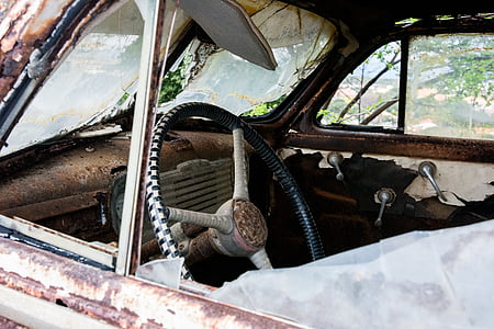 white and black vehicle during daytime close-up photography thumbnail